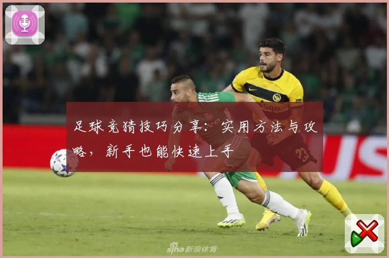 足球竞猜技巧分享：实用方法与攻略，新手也能快速上手